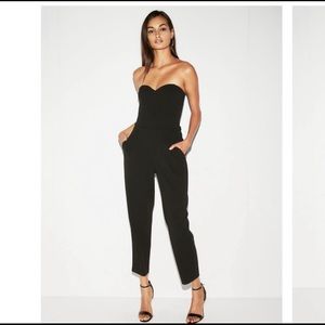 Express sweetheart jumpsuit